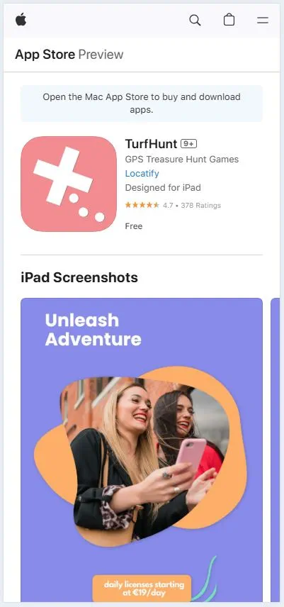turfhunt apple pavasario svente