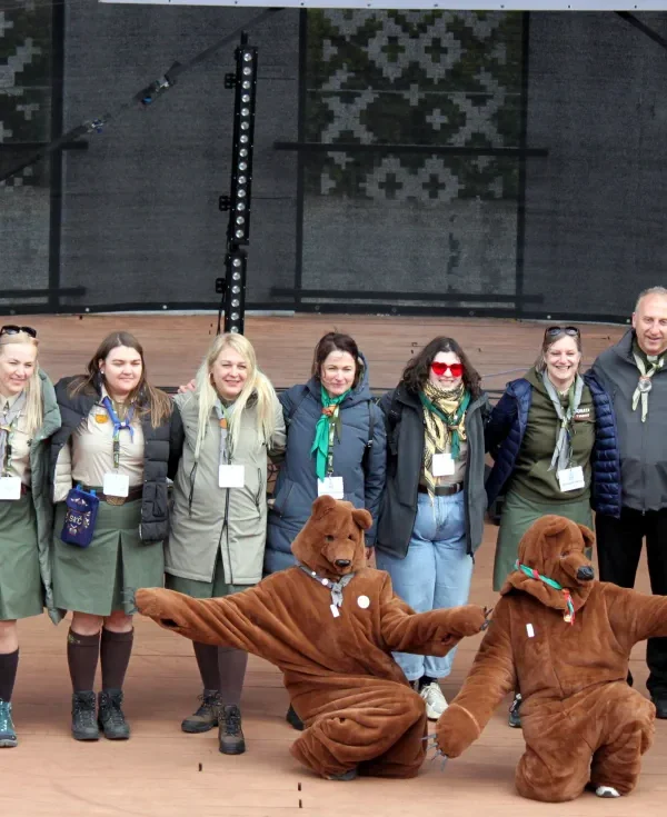 Pavasario šventės organizatoriai Telšių tunto skautai